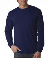 4930 Fruit of the Loom Adult Heavy Cotton HD&reg; Long-Sleeve T-Shirt J Navy