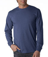 4930 Fruit of the Loom Adult Heavy Cotton HD&reg; Long-Sleeve T-Shirt Denim