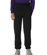 4950B Jerzees Youth Super Sweats&reg; Sweatpants with Pockets Black