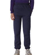 4950B Jerzees Youth Super Sweats&reg; Sweatpants with Pockets J Navy