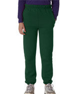 4950B Jerzees Youth Super Sweats&reg; Sweatpants with Pockets Forest Green