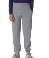 4950B Jerzees Youth Super Sweats&reg; Sweatpants with Pockets Oxford (45/55)
