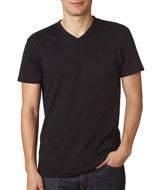 498V Hanes Adult nano-T&reg; V-Neck T-Shirt Black