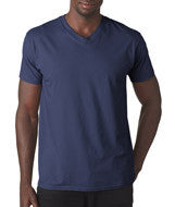 498V Hanes Adult nano-T&reg; V-Neck T-Shirt Vintage Navy