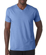 498V Hanes Adult nano-T&reg; V-Neck T-Shirt Vintage Blue