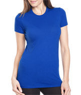 4990 Bayside Ladies' Fashion Ring-Spun Jersey Tee Royal