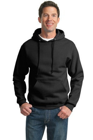 JERZEES SUPER SWEATS - Pullover Hooded Sweatshirt.  4997M Black