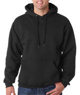 4997 Jerzees Adult Super Sweats&reg; Hooded Pullover Sweatshirt Black