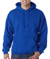 4997 Jerzees Adult Super Sweats&reg; Hooded Pullover Sweatshirt Royal