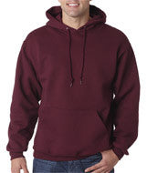 4997 Jerzees Adult Super Sweats&reg; Hooded Pullover Sweatshirt Maroon