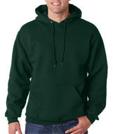 4997 Jerzees Adult Super Sweats&reg; Hooded Pullover Sweatshirt Forest Green