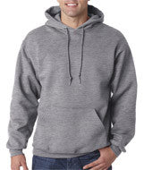 4997 Jerzees Adult Super Sweats&reg; Hooded Pullover Sweatshirt Oxford (45/55)