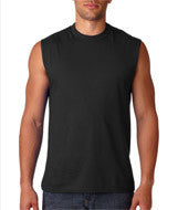 49 Jerzees Adult HiDENSI-T&reg; Sleeveless T-Shirt Black