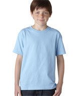5000B Gildan Heavy Cotton&trade; Youth T-Shirt Light Blue