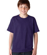 5000B Gildan Heavy Cotton&trade; Youth T-Shirt Purple