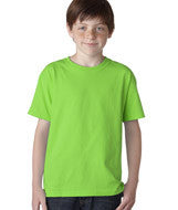 5000B Gildan Heavy Cotton&trade; Youth T-Shirt Neon Green