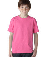 5000B Gildan Heavy Cotton&trade; Youth T-Shirt Safety Pink