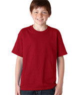 5000B Gildan Heavy Cotton&trade; Youth T-Shirt Garnet
