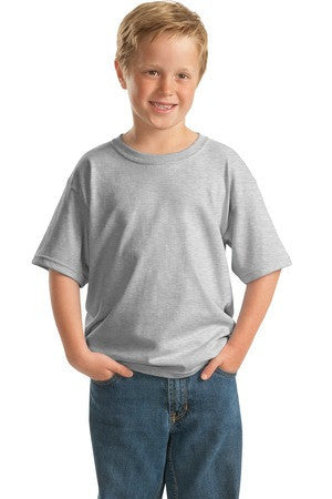 Gildan - Youth  Heavy Cotton   100% Cotton T-Shirt.  5000B Ash*