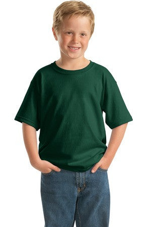 Gildan - Youth  Heavy Cotton   100% Cotton T-Shirt.  5000B Forest