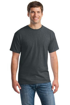 Gildan - Heavy Cotton   100% Cotton T-Shirt.  5000 Dark Heather