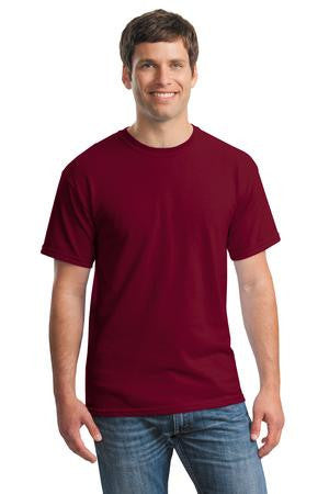 Gildan - Heavy Cotton   100% Cotton T-Shirt.  5000 Garnet