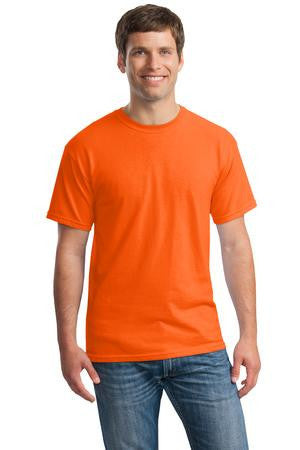 Gildan - Heavy Cotton   100% Cotton T-Shirt.  5000 Safety Orange