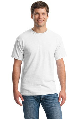 Gildan - Heavy Cotton   100% Cotton T-Shirt.  5000 White