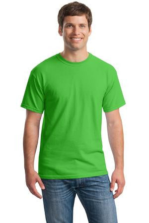 Gildan - Heavy Cotton   100% Cotton T-Shirt.  5000 Electric Green
