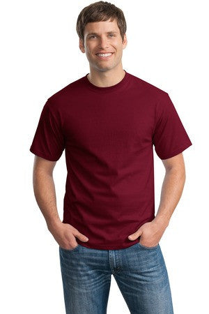 Hanes - Tagless 100% Cotton T-Shirt.  5250 Cardinal