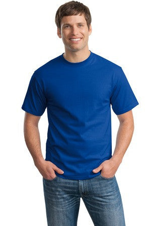 Hanes - Tagless 100% Cotton T-Shirt.  5250 Deep Royal