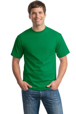 Hanes - Tagless 100% Cotton T-Shirt.  5250 Kelly Green