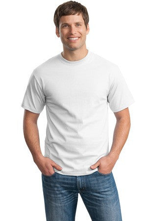 Hanes - Tagless 100% Cotton T-Shirt.  5250 White