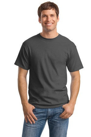 Hanes - ComfortSoft Heavyweight 100%  Cotton T-Shirt.  5280 Smoke Grey