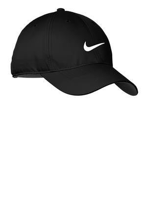 Nike Golf Dri-FIT Swoosh Front Cap. 548533 Black/ white