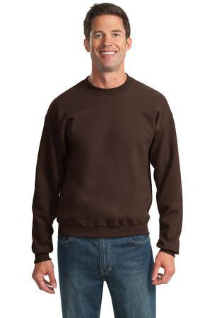 JERZEES - NuBlend Crewneck Sweatshirt.  562M Chocolate