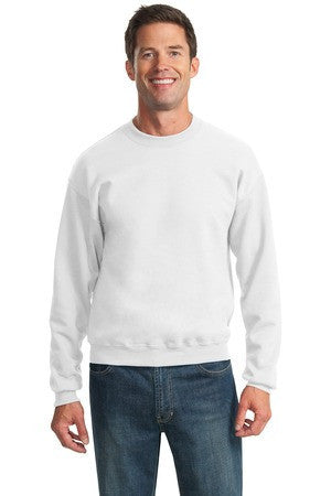 JERZEES - NuBlend Crewneck Sweatshirt.  562M White