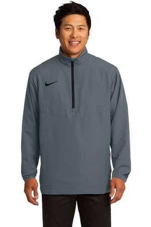 Nike Golf 1/2-Zip Wind Shirt. 578675 Dark Grey/ Black