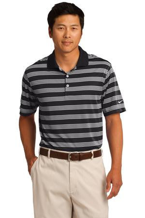 Nike Golf Dri-FIT Tech Stripe Polo. 578677 Black
