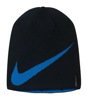 Nike Golf Reversible Knit Hat. 578679 Black/ Game Royal