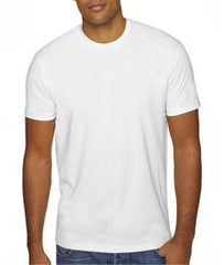 6410 Next Level Men's Premium Sueded Crew White