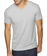 6440 Next Level Men's Premium Sueded V shirt Light Grey