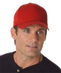 6560 Flexfit̴å¬ Poly-Twill Spandex Cap Red