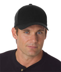 6580 Flexfit̴å¬ Performance Wool-Like Poly Cap Black