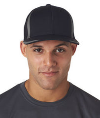 6599 Flexfit̴å¬ Cool & Dry Sport Twill Cap Black/ Grey