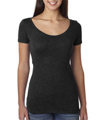 6730 Next Level Tri-Blend Scoop Tee Vintage Black