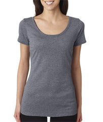 6730 Next Level Tri-Blend Scoop Tee Premium Heather