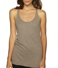 6733 Next Level Tri-Blend Racerback Tank Venetian Grey