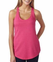 6933 Next Level The Racerback Terry Tank Hot Pink
