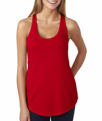 6933 Next Level The Racerback Terry Tank Red